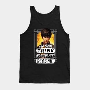 Legendary Fighter Motivation Quotes - Anime Shirt Tank Top
